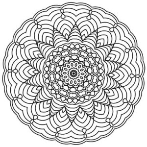 3d Layered Flower Mandala by Nicole David of Creativitarian